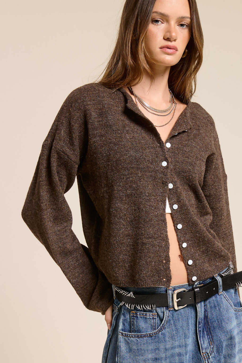 Ruby Button-Up Cardigan