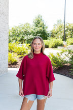 Alice Draped Edge Top