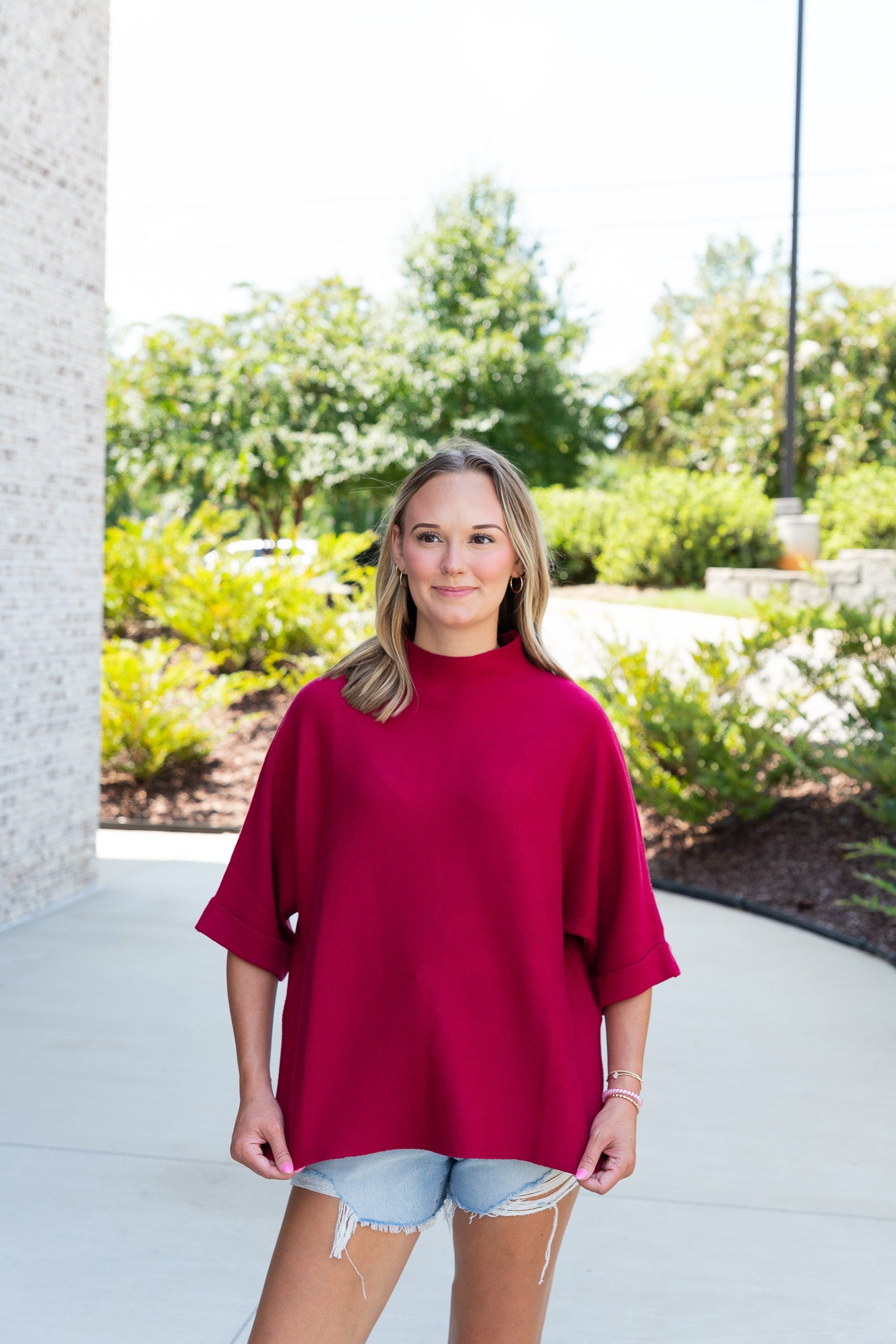 Alice Draped Edge Top