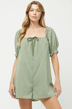 Montrose Gingham Romper