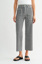 High Rise Utility Wide Leg Pants