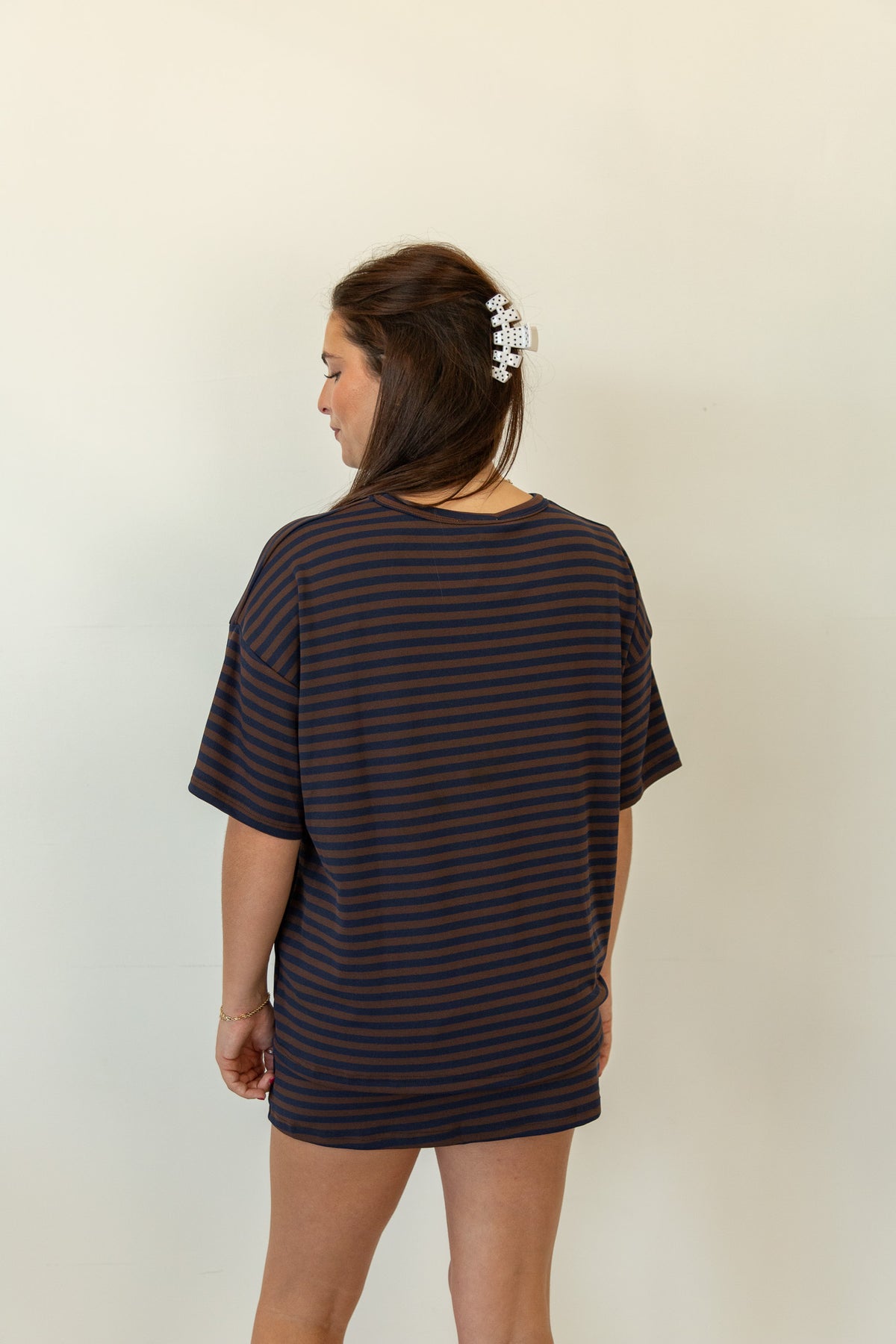 Maddie Oversized Striped Tee