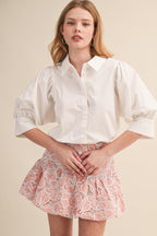 The Chloe Puff Sleeve Blouse