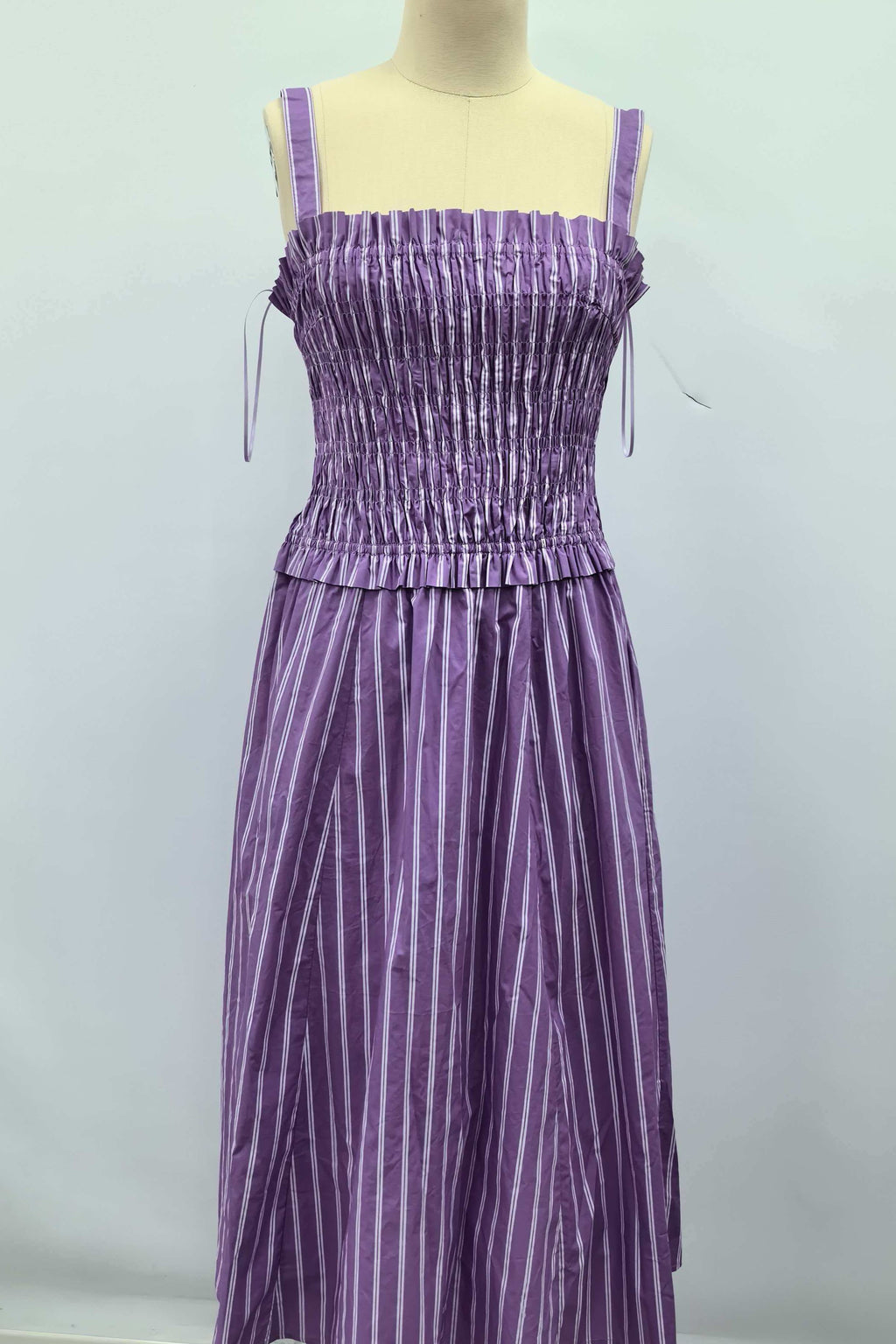 Lauren Striped Midi Dress