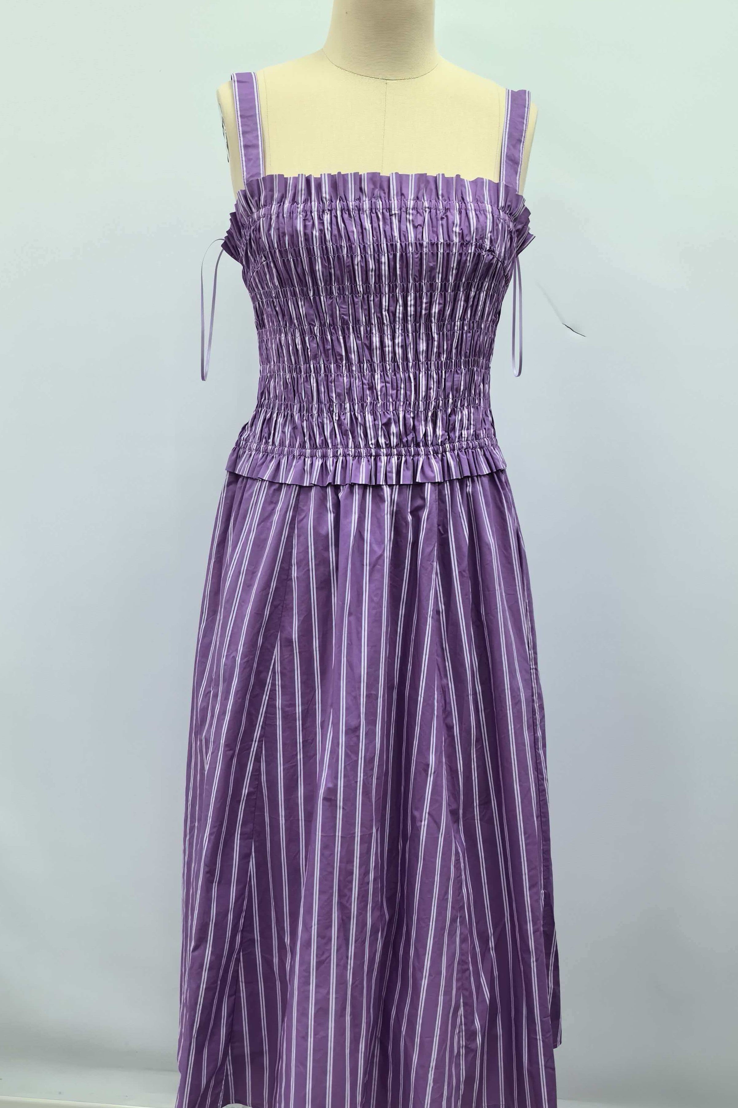 Lauren Striped Midi Dress