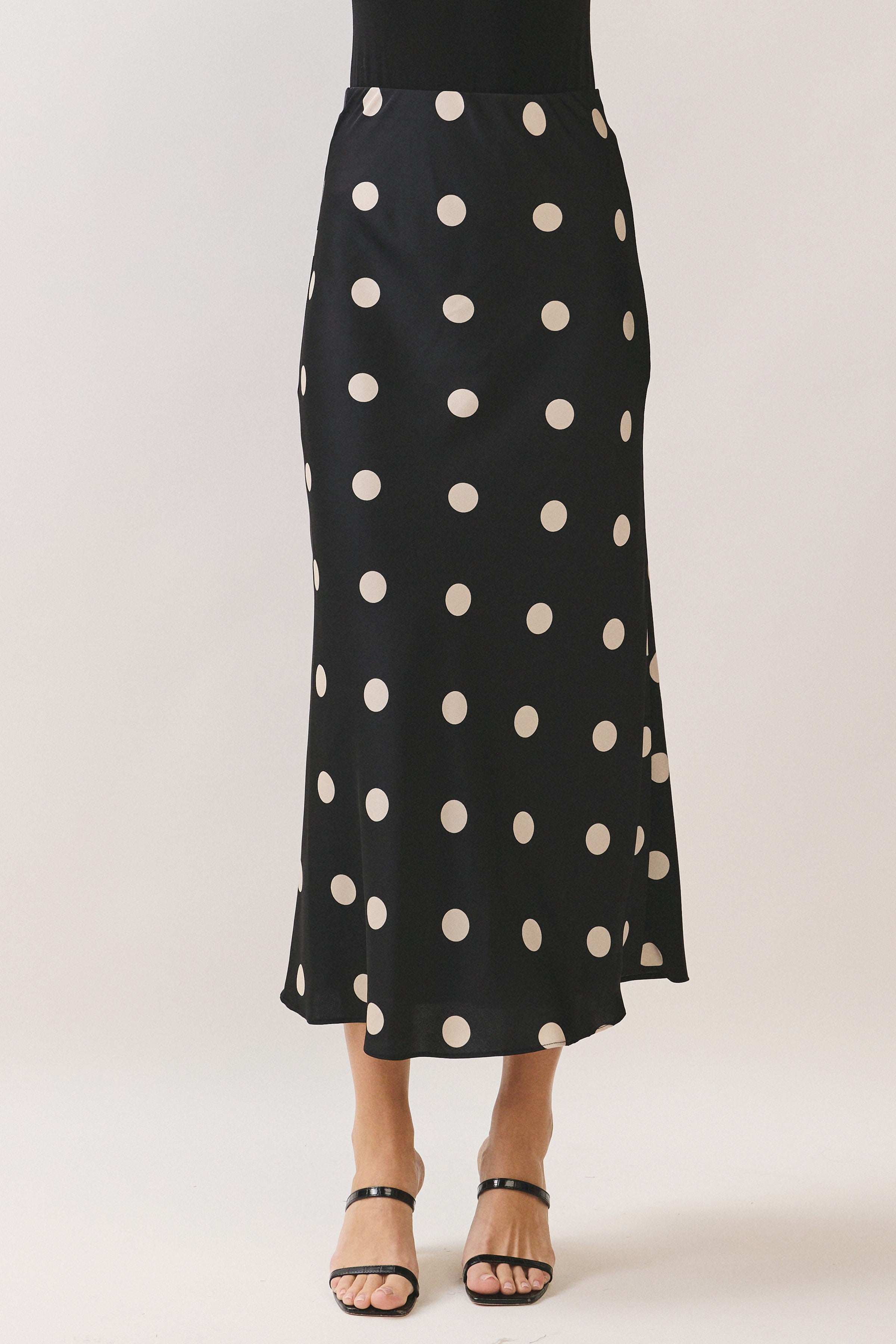 Vivienne Polka Dot Maxi Skirt