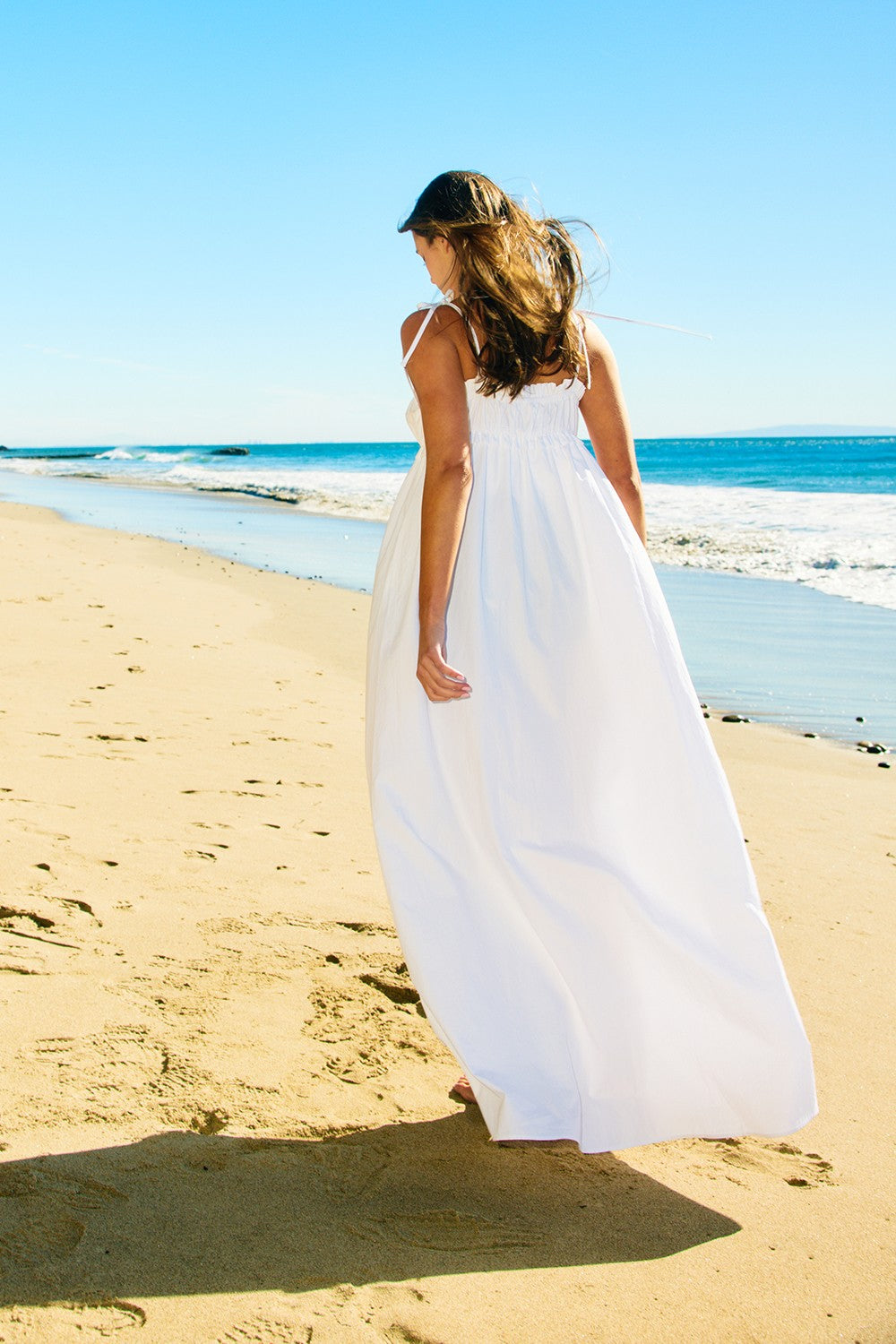 Julia Smocked Bodice Maxi Dress