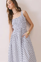 Wendy Polka Dot Midi Dress