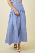 Macy Drop Waist Maxi Skirt
