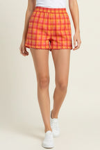 Savannah Gingham Shorts