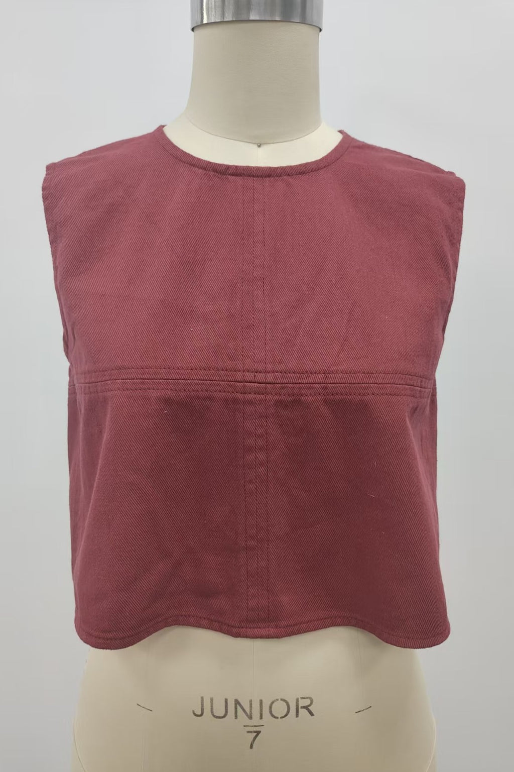 Dylan Denim Crop Top