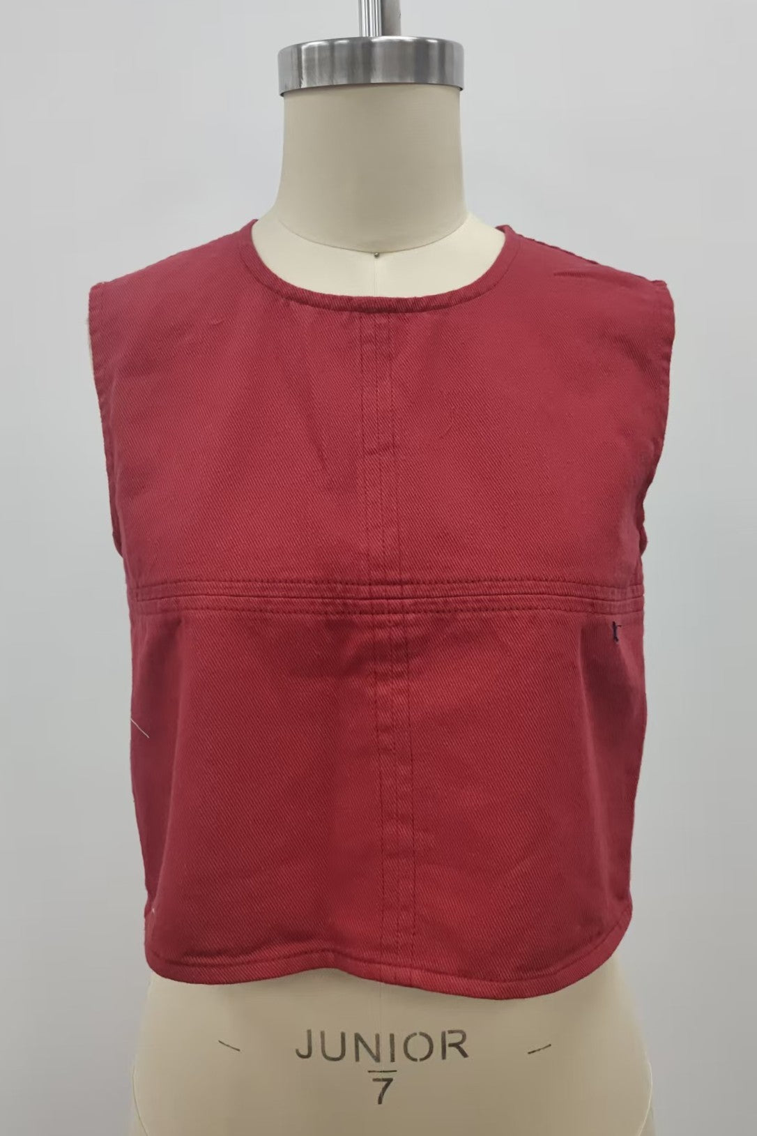 Dylan Denim Crop Top
