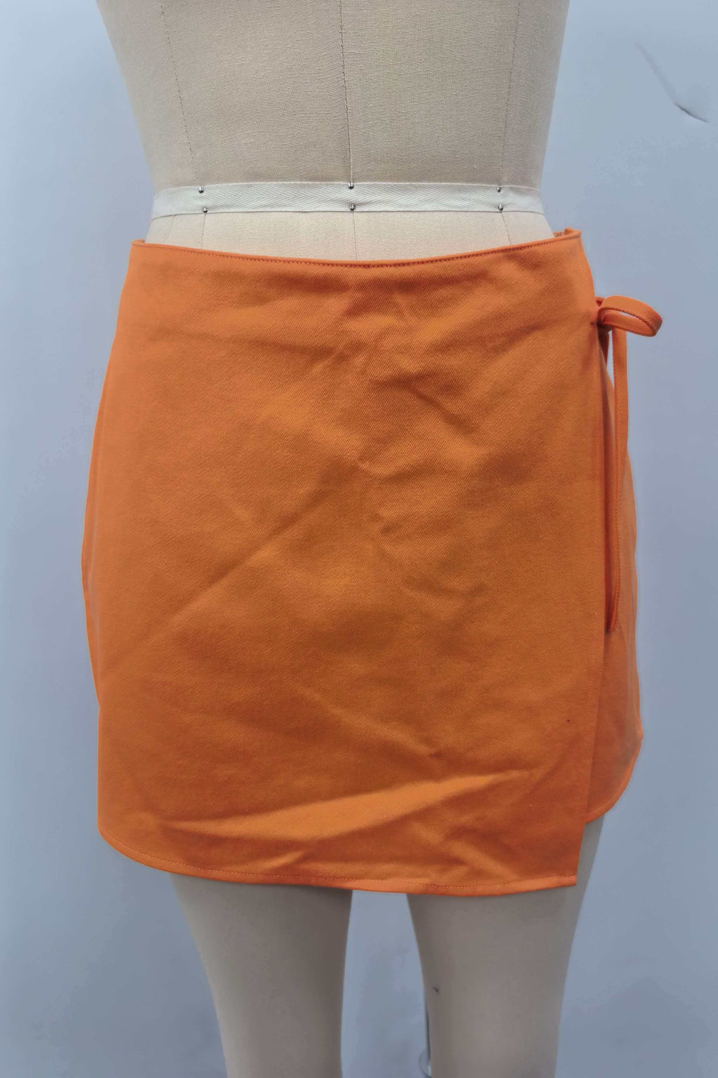 Sadie Side-Tie Wrap Mini Skort