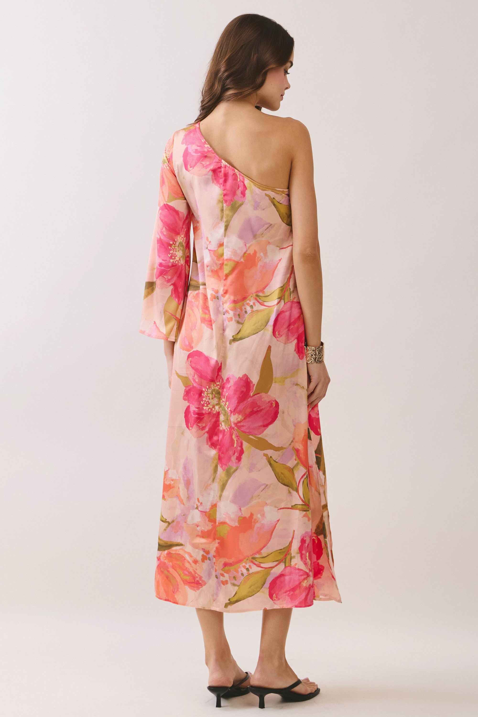 Morgan One Shoulder Maxi Dress