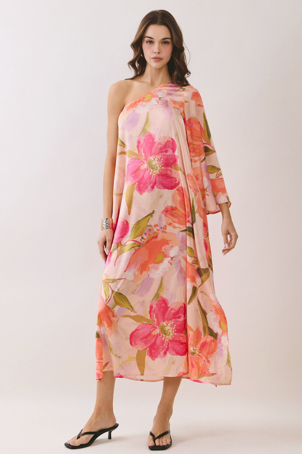 Morgan One Shoulder Maxi Dress