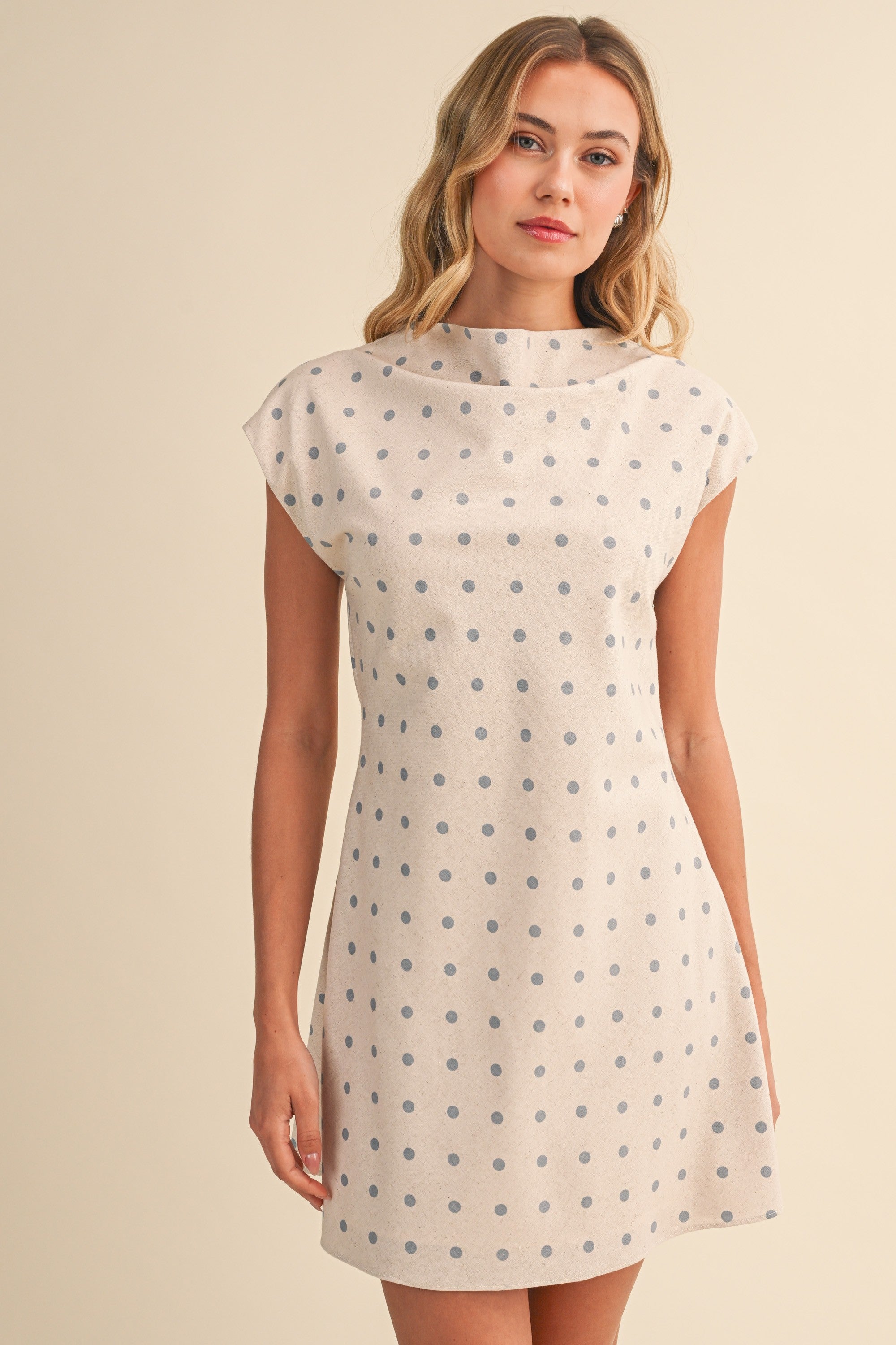 Meadow Polka Dot Mini Dress