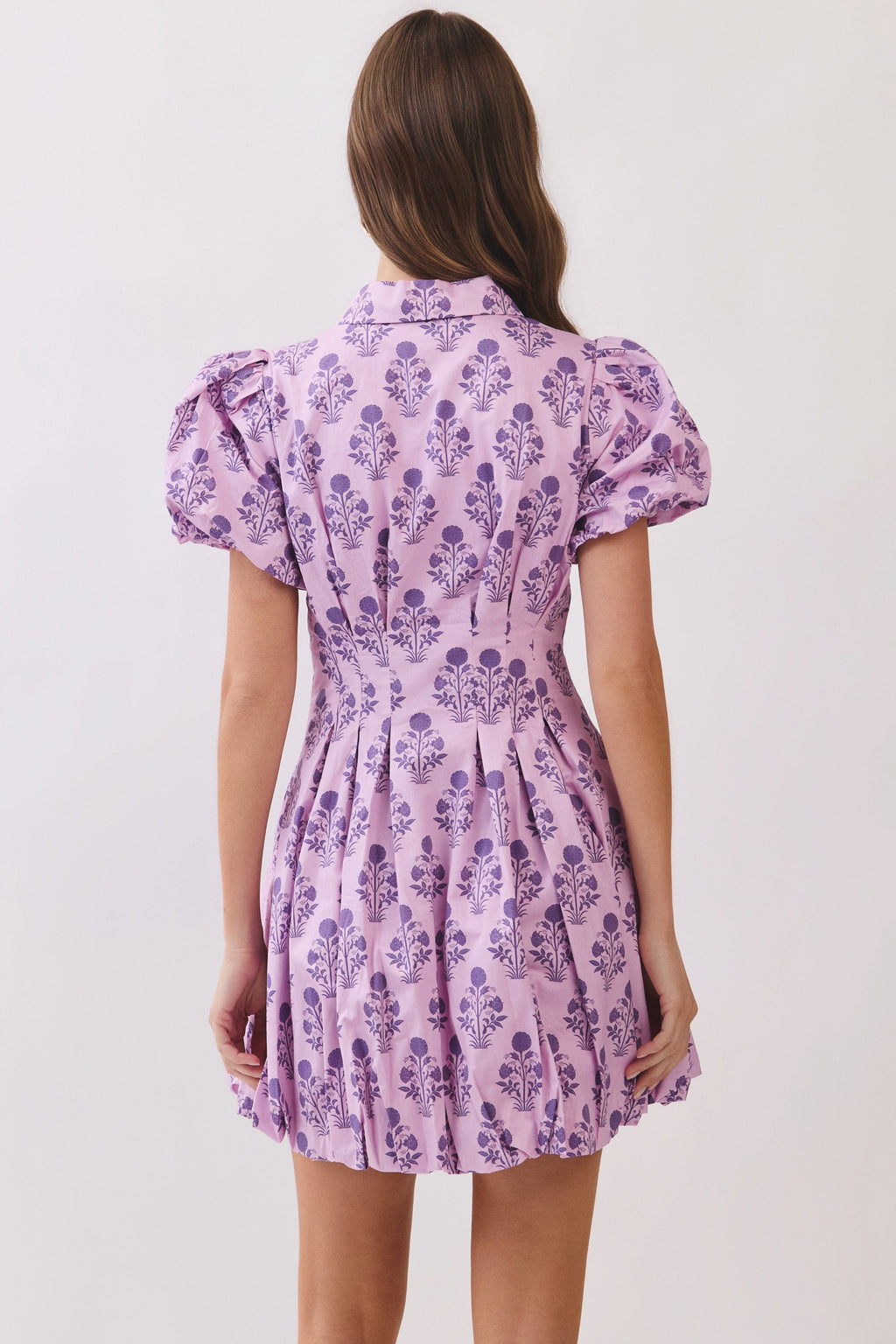 Finley Floral Puff Sleeve Mini Dress