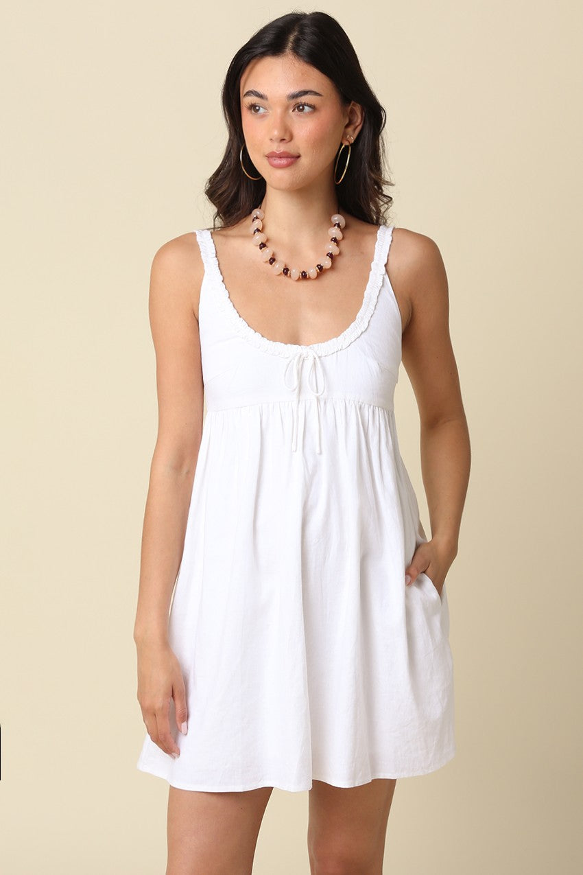 Lunare Scoopback Dress