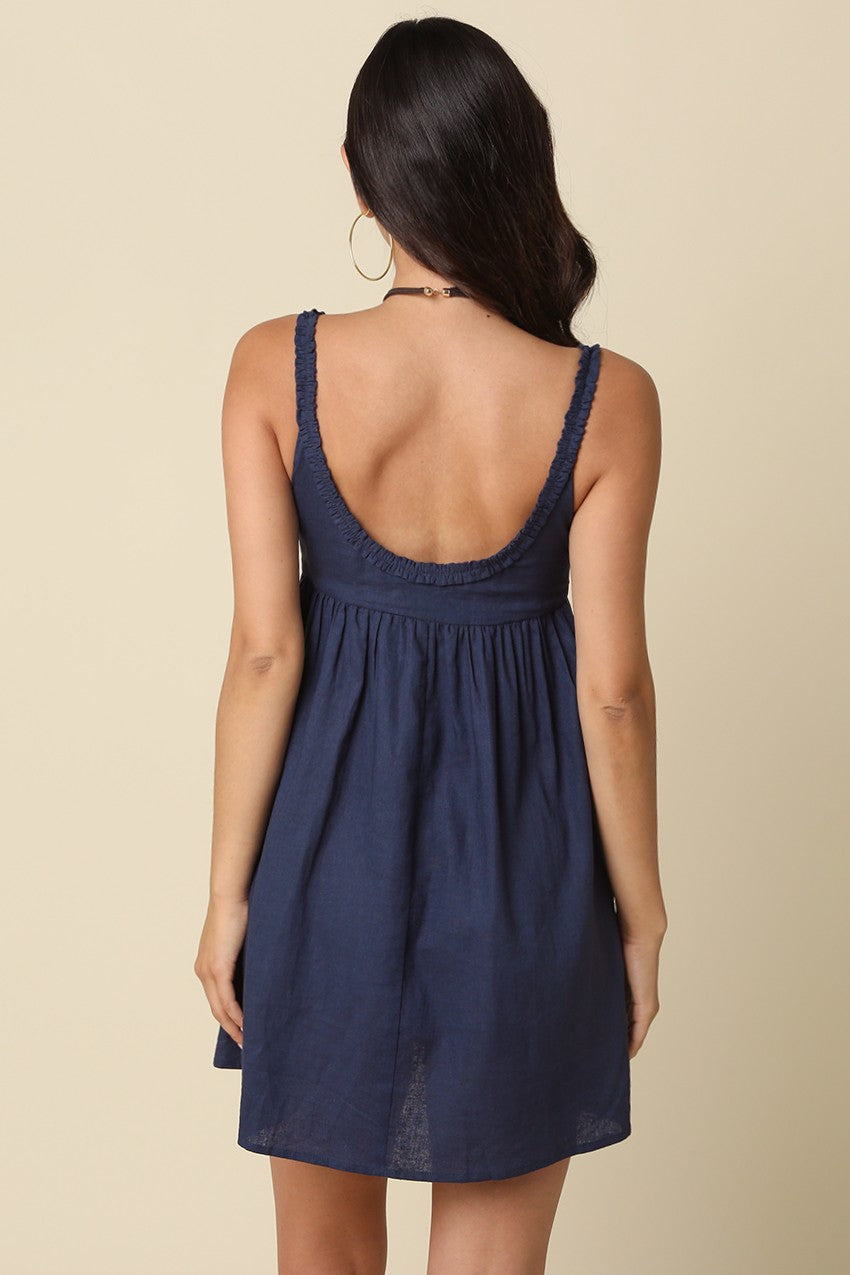 Lunare Scoopback Dress