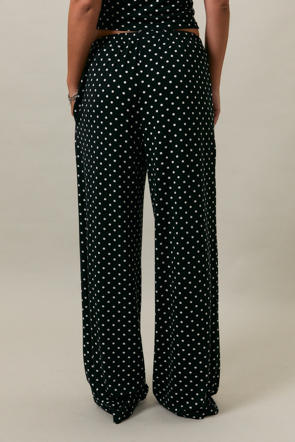 Piper Polka Dot Wide‑Leg Pants