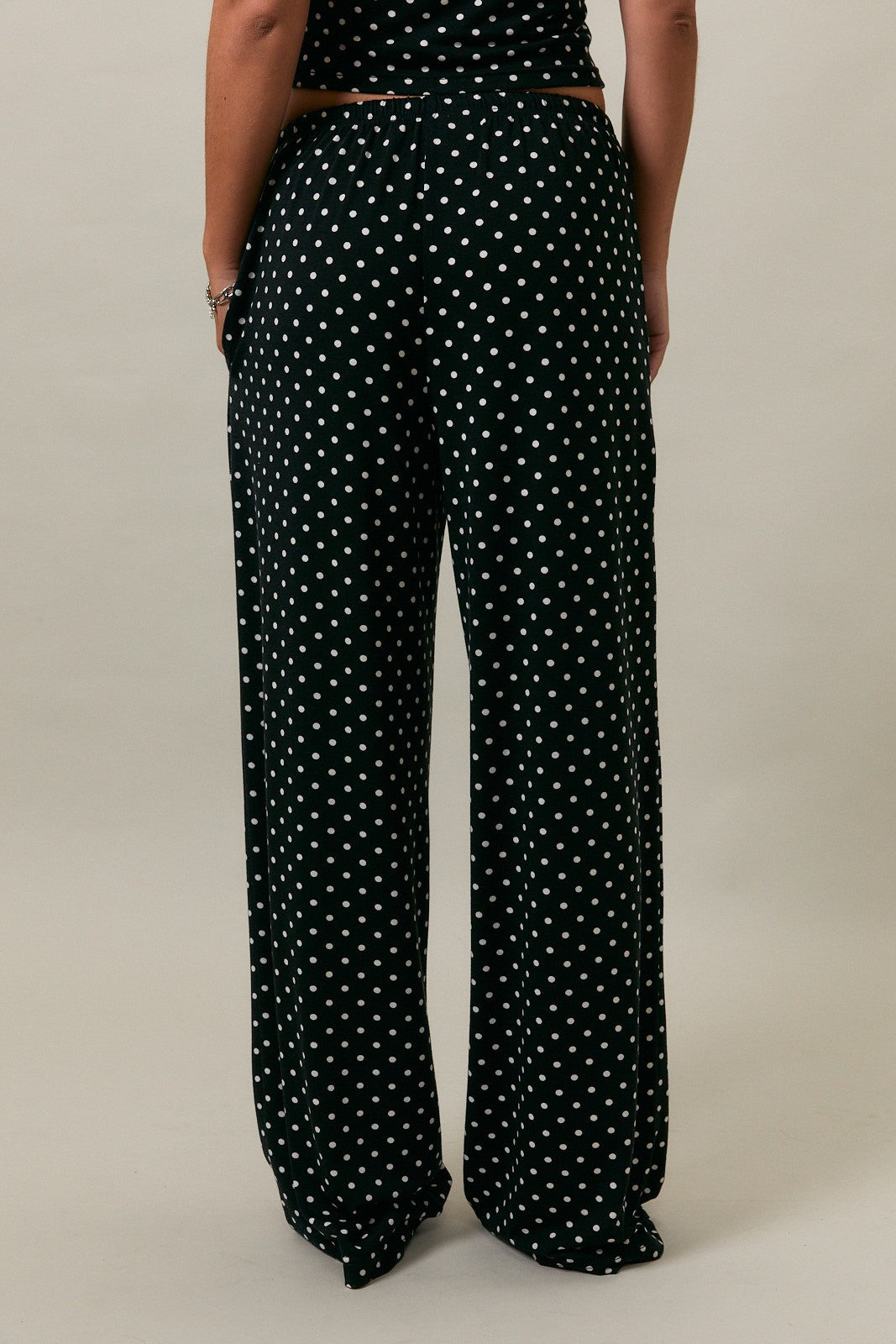 Piper Polka Dot Wide‑Leg Pants