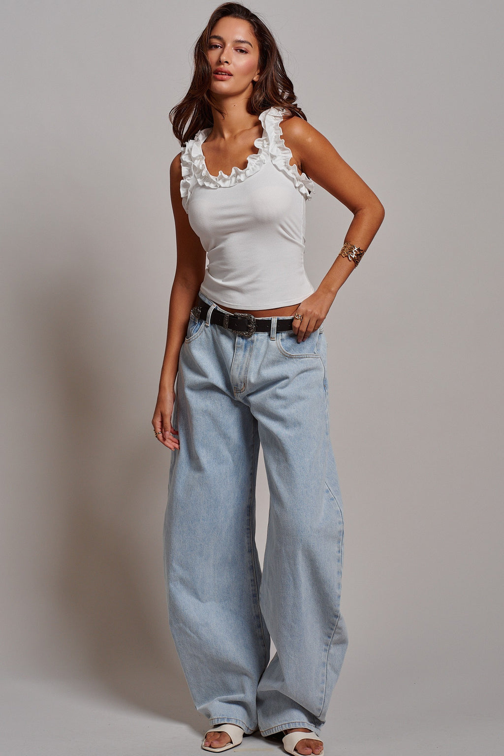 Sweet Ruffle Muse Tank