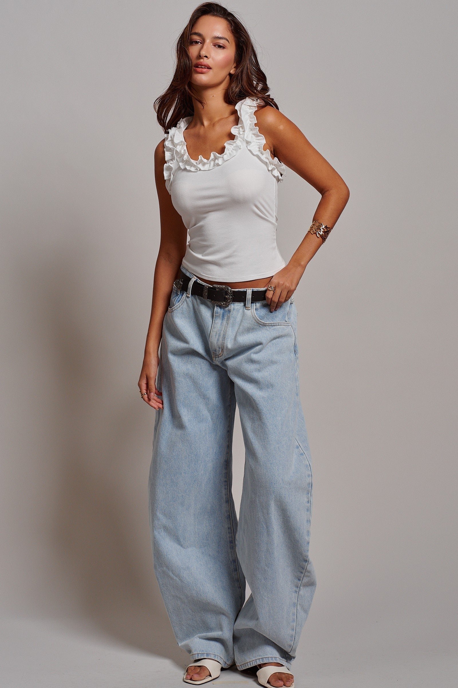 Sweet Ruffle Muse Tank