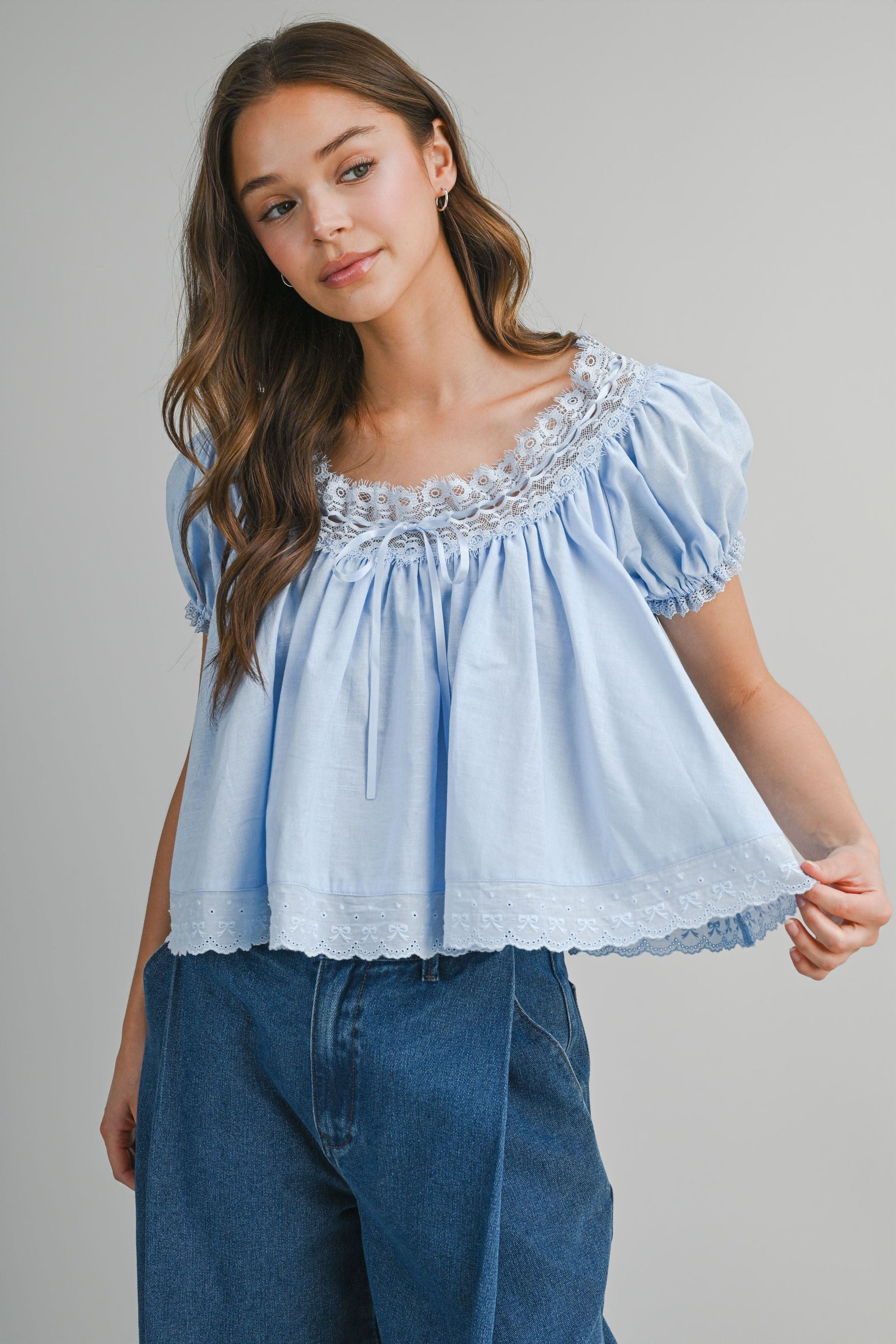France’s Lace Blouse