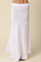 Camryn Coastal Linen Skirt