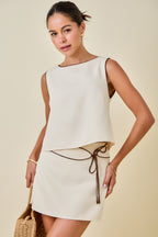 Carissa Crew Neck Top