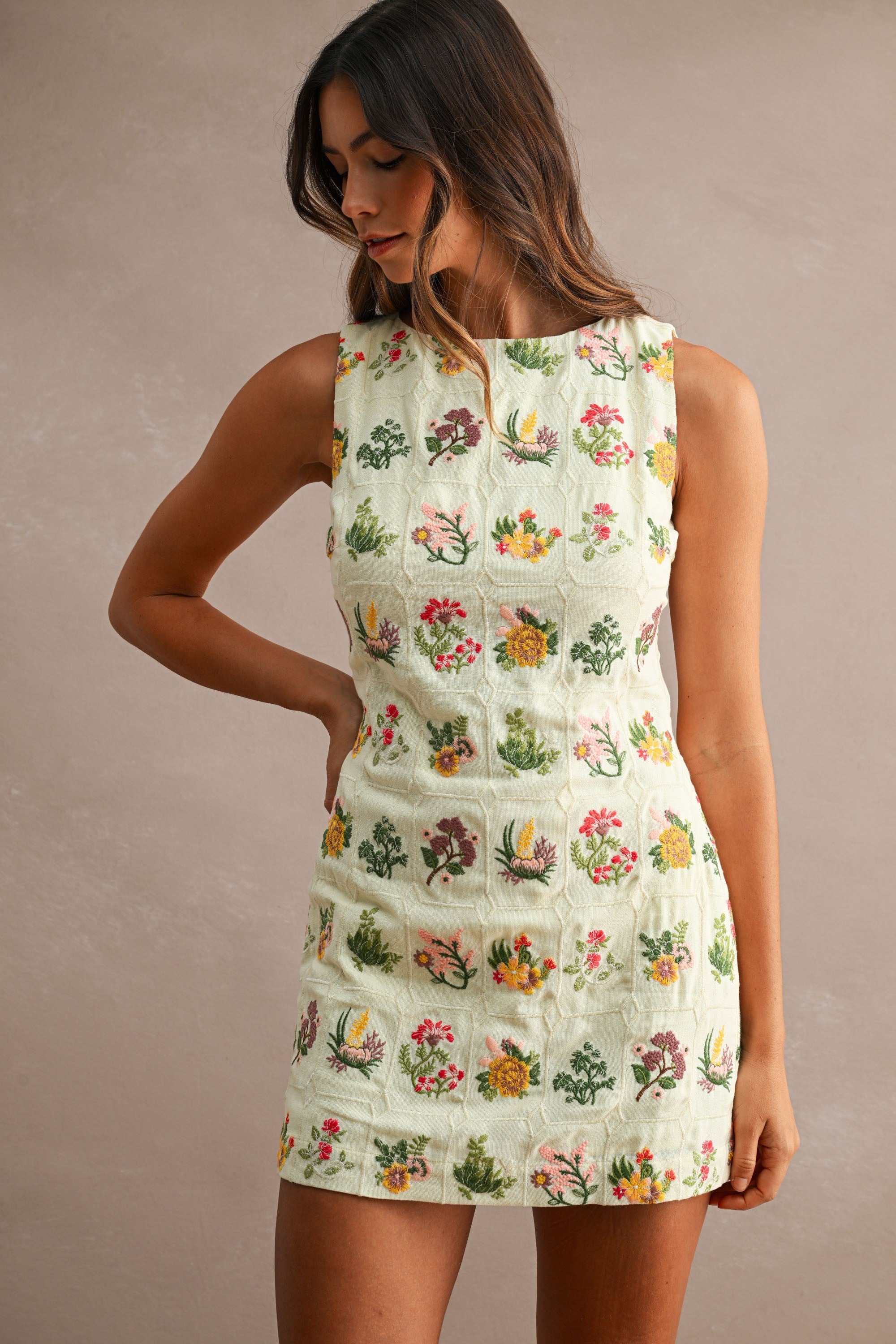 Adyson Floral Mini Dress