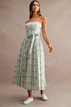 Anabel Spaghetti Strap Midi Dress