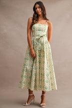 Anabel Spaghetti Strap Midi Dress