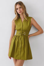Brynn Belted Mini Dress