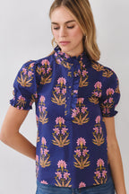 Parker Ruffle Collar Blouse
