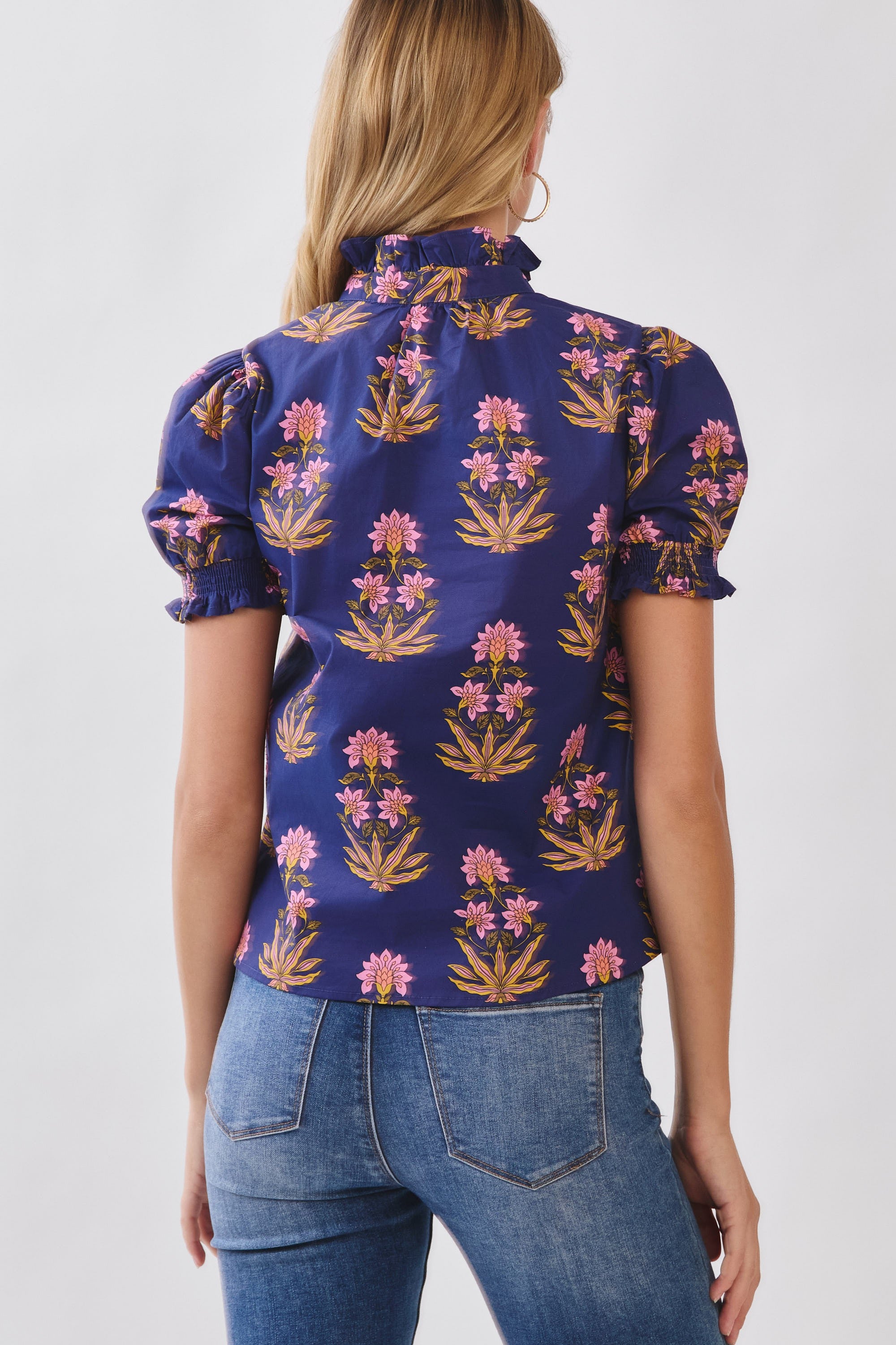 Parker Ruffle Collar Blouse