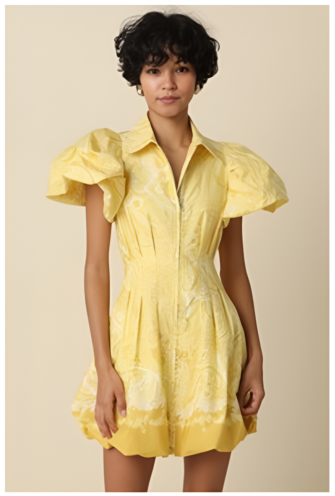 Marigold Zip Front Dress