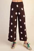Gemma Polka Dot Knit Pants