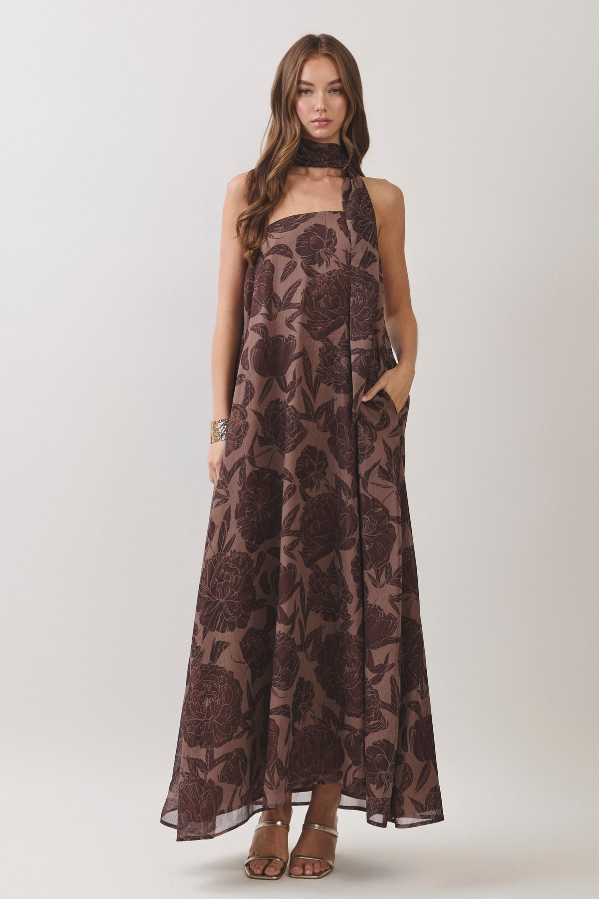 Carlie Floral Maxi Dress