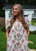 Hadley Floral Midi Dress