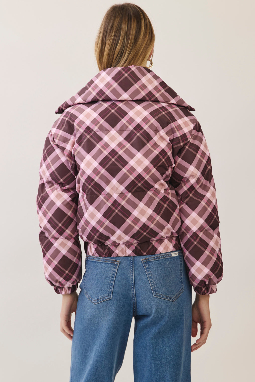 Mira Oversized Collared Puffer Jacket