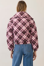Mira Oversized Collared Puffer Jacket