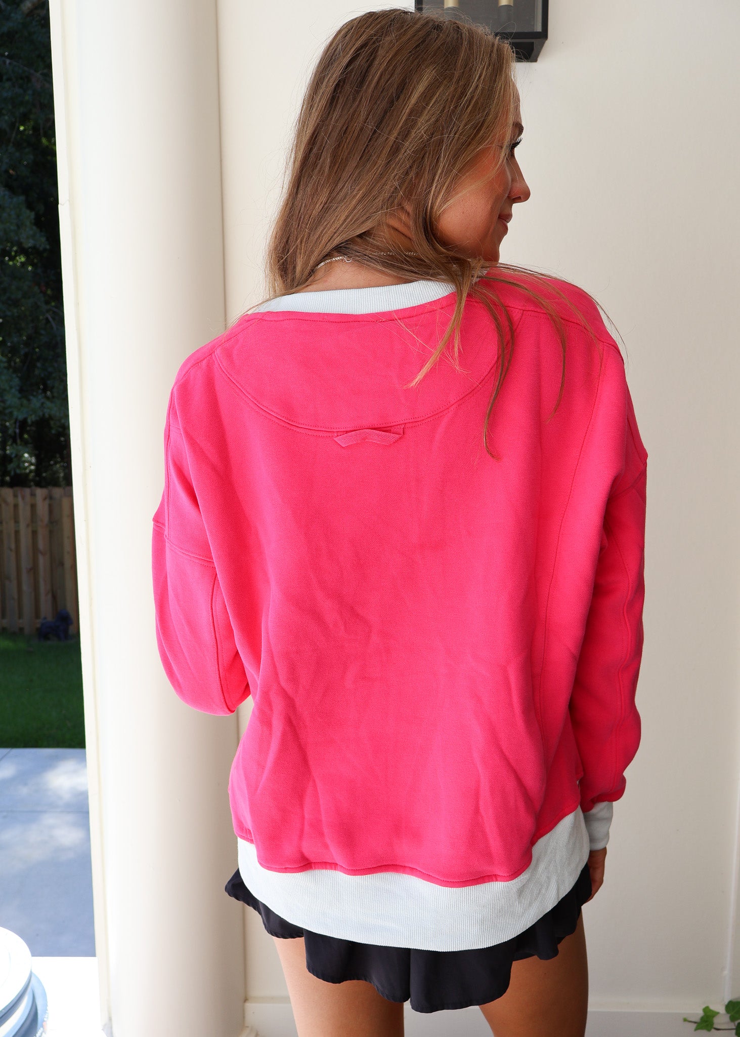 Katie Contrast Pullover