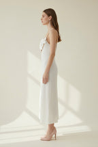 Floral Elegance Cutout Maxi Dress