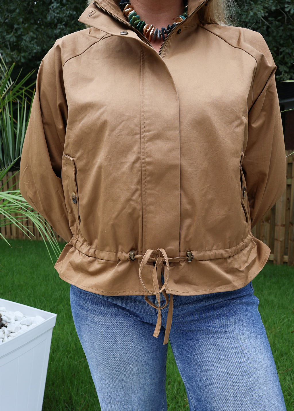 Huntley High Collar Jacket
