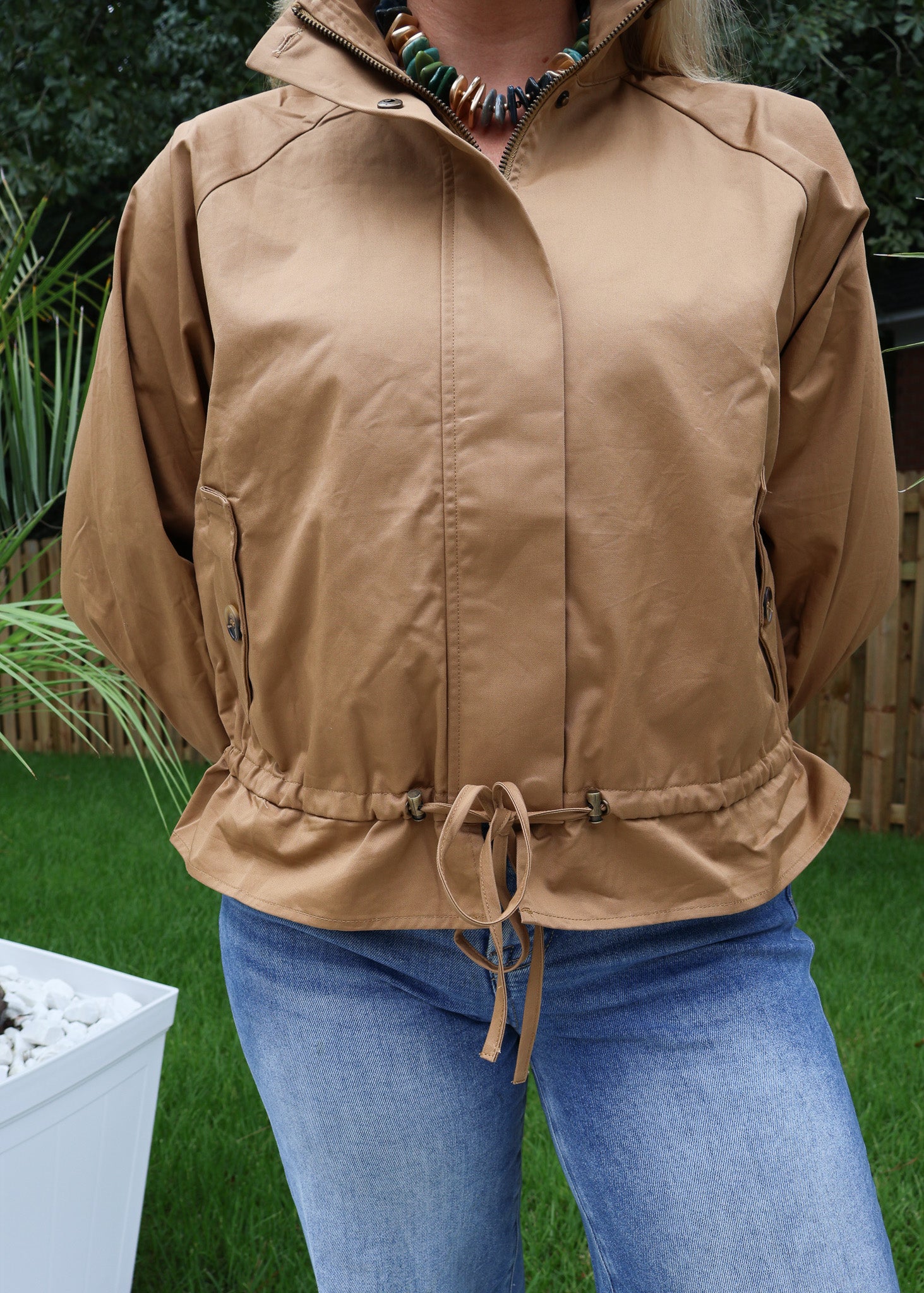 Huntley High Collar Jacket