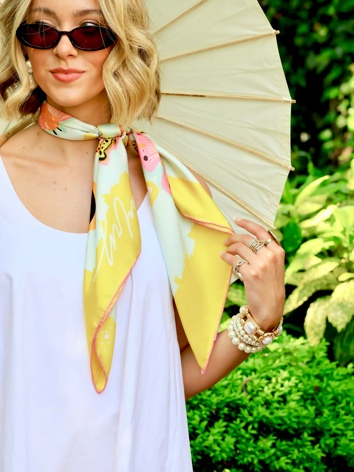 Butterfly Muse Silk Scarf