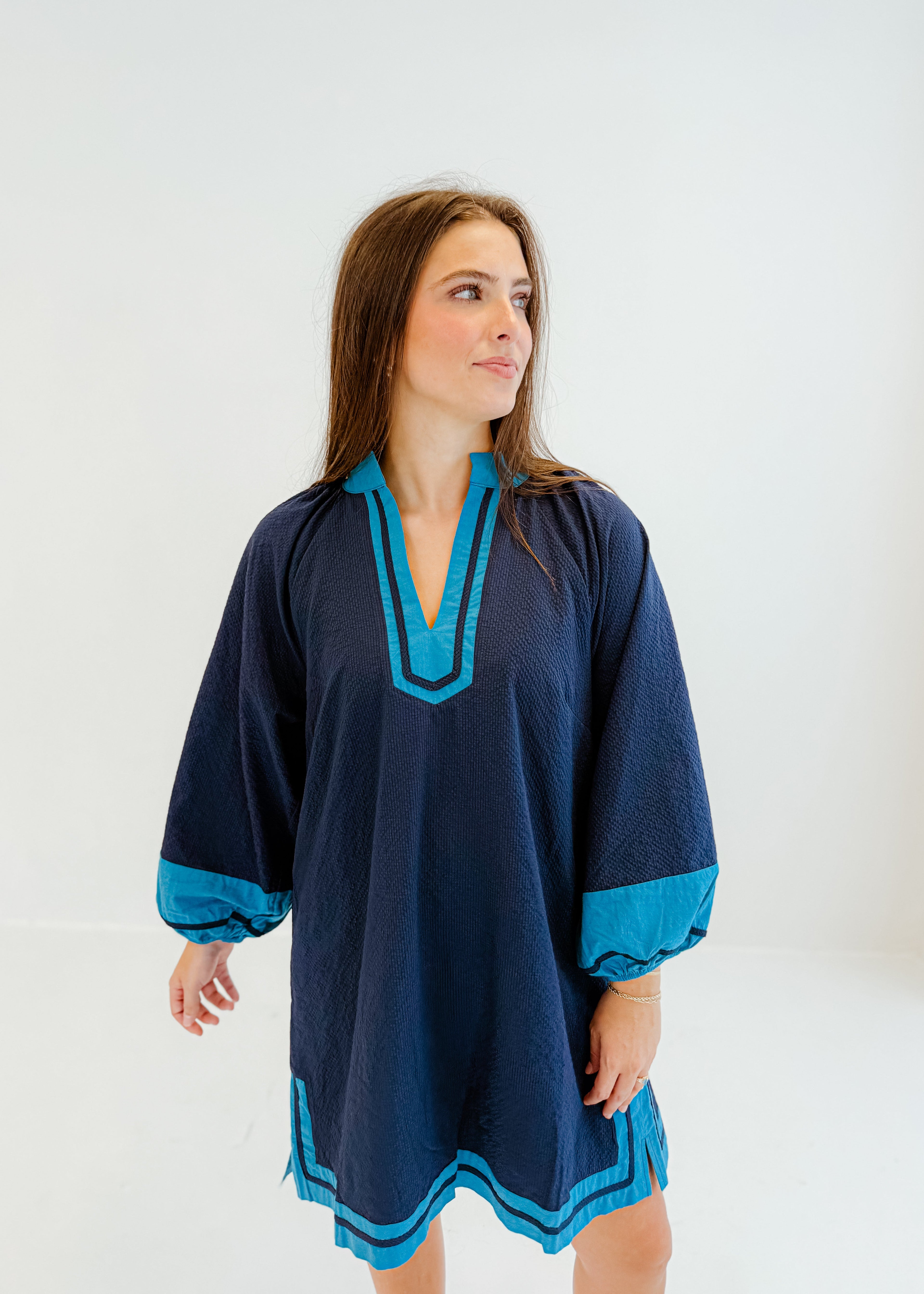 Madilyn Contrast Trim Dress