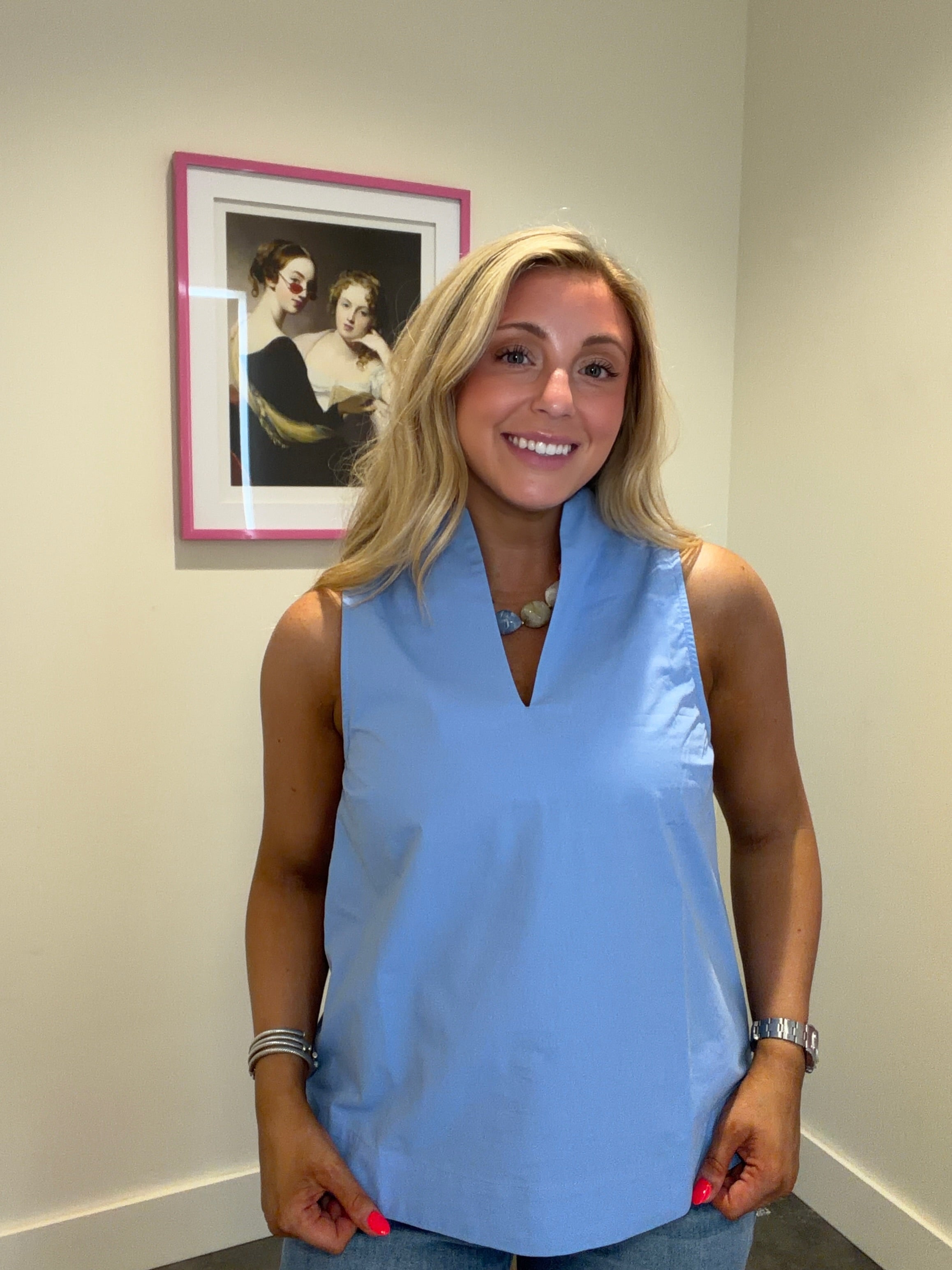 The Everyday Sleeveless Blouse