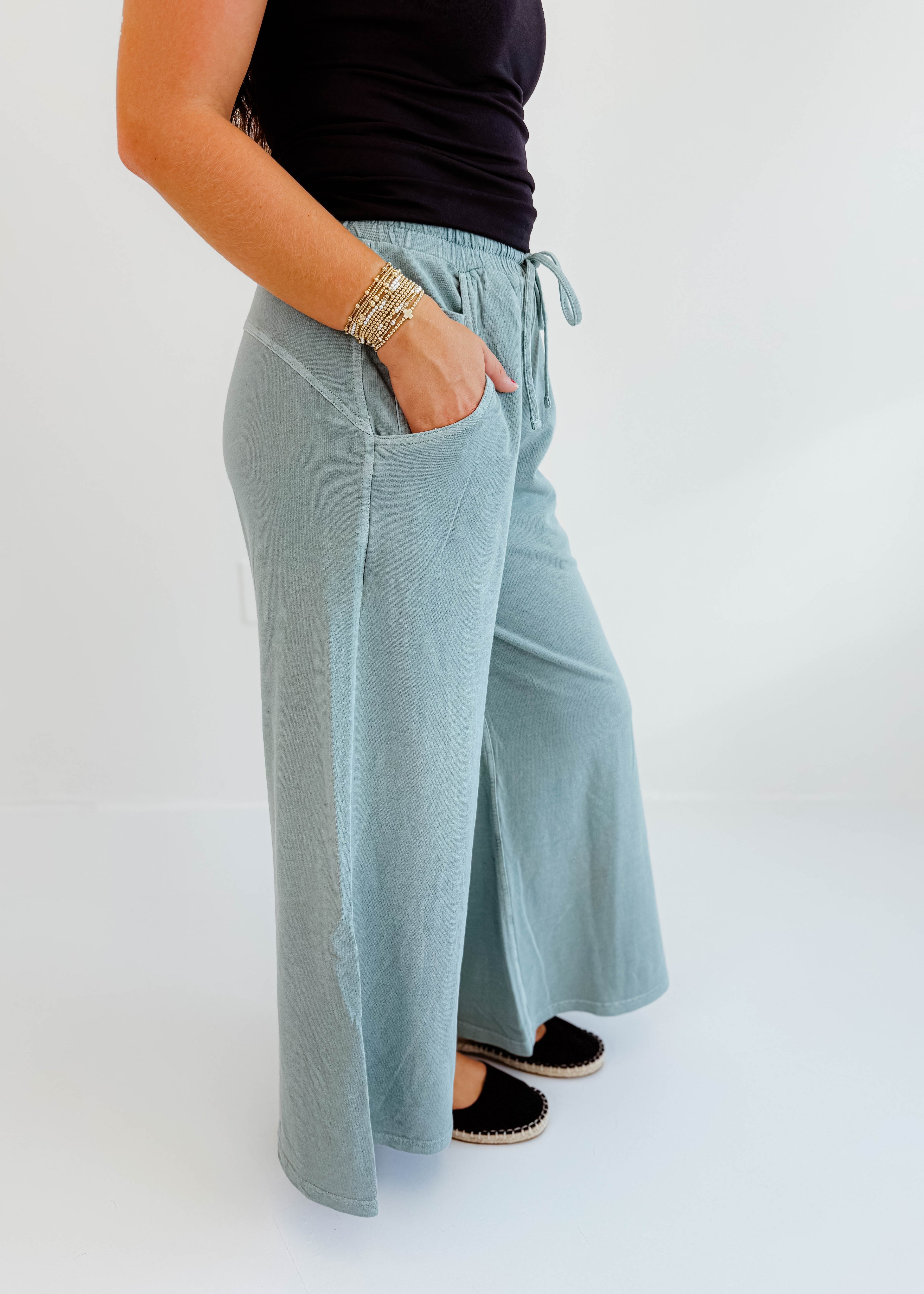 Mariana Wide-Leg Knit Pants